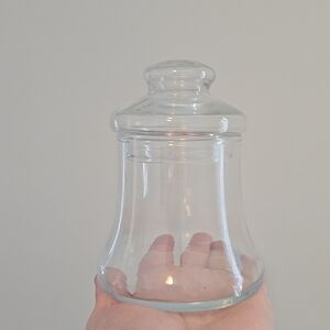 Vintage small Glass Liberty Bell Jar by Libbey 1976 Bi-Centenial Celebration.